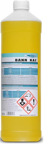 Antibakteriálny koncentrát na plochy a povrchy, BannKAZ 1000ml