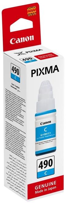 atramentová náplň CANON GI-490C cyan PIXMA G1400/G2400/G3400