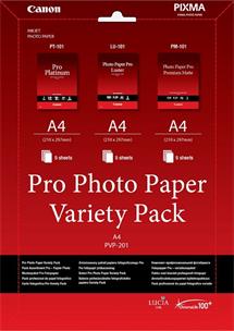 Canon Papier Pro Variety Pack PVP-201 A4 5+5+5ks (PVP201)