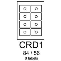 etikety RAYFILM CRD1 84/56 univerzálne biele R0100CRD1A