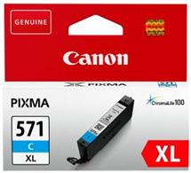 kazeta CANON CLI-571C XL cyan MG 5750/5751/6850/6851/7750/7751