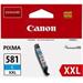 kazeta CANON CLI-581C XXL cyan TS6150/TS8150/TR7550/TR8550