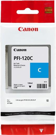 kazeta CANON PFI-120C cyan TM-200/205/300/305 (130ml)