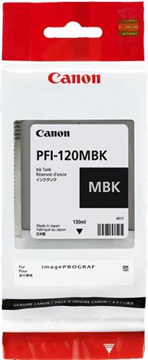 kazeta CANON PFI-120MBK matte black TM-200/205/300/305 (130ml)