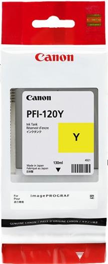 kazeta CANON PFI-120Y yellow TM-200/205/300/305 (130ml)