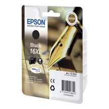 kazeta EPSON WF2520/2530/2540/2750 T163 Black XL 16 (500 str)