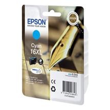 kazeta EPSON WF2520/2530/2540/2750 T163 Cyan XL 16 (450 str)