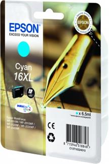 kazeta EPSON WF2520/2540 T163 Cyan XL 16