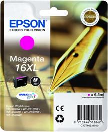 kazeta EPSON WF2520/2540 T163 Magenta XL 16