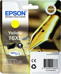 kazeta EPSON WF2520/2540 T163 Yellow XL 16
