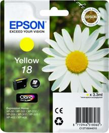 kazeta EPSON XP-305 T1804 18 Yellow