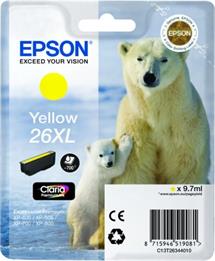 kazeta EPSON XP-600/700 T2634 26XL Claria Yellow