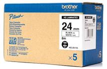 páska BROTHER HG251 Black On White HQ Tape (24mm)