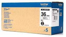 páska BROTHER HG261 Black On White HQ Tape (36mm)