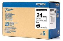 páska BROTHER HGM951 Black On Silver HQ Tape (24mm)