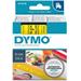 páska DYMO 43618 D1 Black On Yellow Tape (6mm)