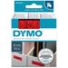 páska DYMO 45017 D1 Black On Red Tape (12mm)