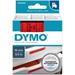 páska DYMO 45807 D1 Black On Red Tape (19mm)