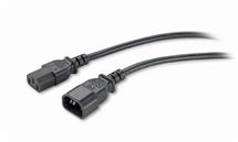 Power Cord Kit, 10A, 100-230V, 0,6m, (5ks) C13 to C14