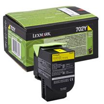 Toner Lexmark CS310/CS410/CS510 702Y YELLOW 1K