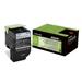 Toner Lexmark CX510  802XK 8K BLACK 